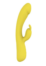 Load image into Gallery viewer, Blaze Heat Up Bunny Rechargeable Silicone Vibrator - Yellow
