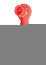 Load image into Gallery viewer, Blaze Luscious Licker Rechargeable Silicone Dual End Vibrator - Coral/Pink
