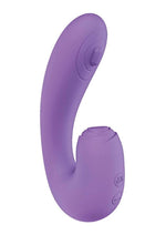 Load image into Gallery viewer, Blaze Suction Thumper Rechargeable Silicone Vibrator Clitoral Stimulator - Lavender/Purple
