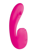 Load image into Gallery viewer, Blaze Suction Thumper Rechargeable Silicone Vibrator Clitoral Stimulator - Pink
