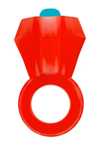 Load image into Gallery viewer, Bling Pop Vibarting Cock Ring - Red
