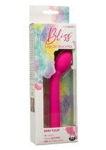 Load image into Gallery viewer, Bliss Liquid Silicone Mini Tulip Rechargeable G-Spot Vibrator - Pink
