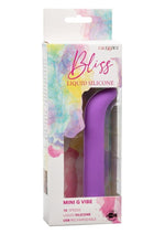 Load image into Gallery viewer, Bliss Liquid Silicone Rechargeable Mini G Vibrator - Purple
