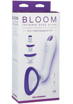 Load image into Gallery viewer, Bloom Intimate Silicone Rechargeable Body Pump - Purple/White

