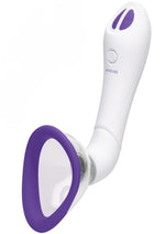 Load image into Gallery viewer, Bloom Intimate Silicone Rechargeable Body Pump - Purple/White
