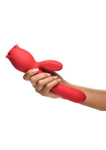 Load image into Gallery viewer, Bloomgasm Blooming Bunny Sucking and Thrusting Silicone Rechargeable Rabbit Vibrator
