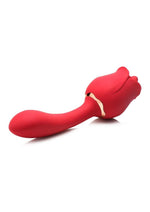 Load image into Gallery viewer, Bloomgasm Regal Rose Licking Rose Silicone Clitoral Vibrator
