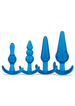 Load image into Gallery viewer, Blue Line Anal Training - Blue - 4 Piece/Set
