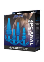 Load image into Gallery viewer, Blue Line Anal Training - Blue - 4 Piece/Set
