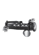 Load image into Gallery viewer, Blue Line C and B Gear Gimp Cock Locking Chastity Sheath with Metal Double Cock Ring
