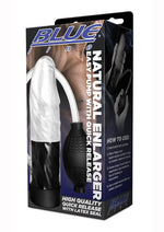 Load image into Gallery viewer, Blue Line C and B Gear Natural Enlarger Easy Pump with Quick Release - Black/Clear
