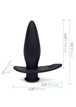 Load image into Gallery viewer, Blue Line Pointer Silicone Deep Drilling Remote Controlled Butt Plug
