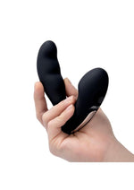 Load image into Gallery viewer, Blue Line Prober Silicone Rechargeable Dual Vibrating Remote Controlled Prostate Stimulator
