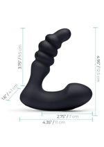 Load image into Gallery viewer, Blue Line Prodder Silicone Rechargeable Sphincter Training Remote Controlled Prostate Stimulator
