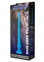 Load image into Gallery viewer, Blue Line Ultra Deep Dive Butt Plug - Blue