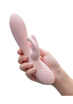 Load image into Gallery viewer, Blush Collection Morgan Rechargeable Silicone Rabbit Vibrator
