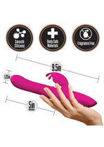 Load image into Gallery viewer, Lush Kira Rechargeable Silicone Rabbit Vibrator - Velvet
