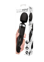 Load image into Gallery viewer, Bodywand Aqua Mini Rechargeable Silicone Wand Massager - Black
