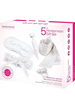 Load image into Gallery viewer, Bodywand Couples Collection Honeymoon Gift - White - 5 Piece Set/Set
