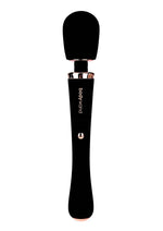 Load image into Gallery viewer, Bodywand Couture Rechargeable Silicone Wand Massager - Black/Rose Gold
