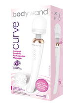 Load image into Gallery viewer, Bodywand Curve Rechargeable Silicone Wand Massager - White
