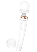 Load image into Gallery viewer, Bodywand Curve Rechargeable Silicone Wand Massager - White
