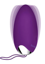 Load image into Gallery viewer, Bodywand Date Night Rechargeable Silicone Egg Vibrator with Remote Control - Purple

