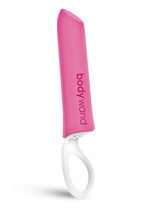 Load image into Gallery viewer, Bodywand Date Night Rechargeable Silicone Lipstick Vibrator - Pink/White

