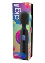 Load image into Gallery viewer, Bodywand Digi Rechargeable Silicone Massager - Black
