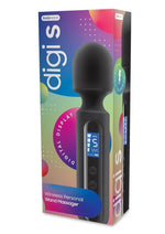Load image into Gallery viewer, Bodywand Digi S Rechargeable Silicone Mini Massager - Black
