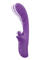Load image into Gallery viewer, Bodywand G-Play Rechargeable Silicone Dual Stim Lick Me Out G-Spot Squirt Trainer Vibrator with Clitoral Stimulator