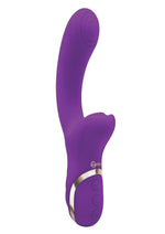 Load image into Gallery viewer, Bodywand G-Play Rechargeable Silicone G-Spot and Clitoral Vibrator - Purple
