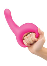 Load image into Gallery viewer, Bodywand G-Play Ultimate Ergonomic Rechargeable Silcone Come Hither Squirt Trainer with Clitoral Stimulator