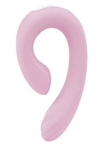 Load image into Gallery viewer, Bodywand Id Swirl Rechargeable Silicone Vibrator with Clitoral Stimulator - Pink
