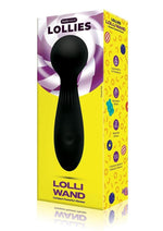 Load image into Gallery viewer, Bodywand Lollies Rechargeable Silicone Clitoral Vibrator - Black
