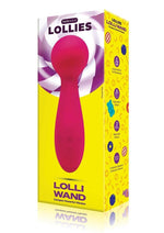 Load image into Gallery viewer, Bodywand Lollies Rechargeable Silicone Clitoral Vibrator - Hot Pink/Pink
