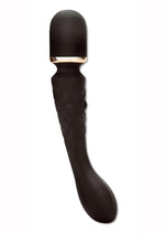Load image into Gallery viewer, Bodywand Luxe 2-Way Wand Massager - Black - Large
