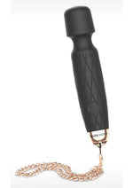 Load image into Gallery viewer, Bodywand Luxe Mini Wand Rechargeable Silicone Wand Massager - Black
