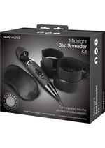 Load image into Gallery viewer, Bodywand Midnight Bed Spreader Kit Couples Collection Gift - Black - Set
