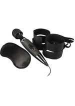 Load image into Gallery viewer, Bodywand Midnight Bed Spreader Kit Couples Collection Gift - Black - Set
