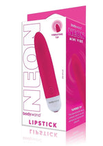 Load image into Gallery viewer, Bodywand Mini Lipstick Neon Pnk
