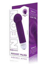Load image into Gallery viewer, Bodywand Mini Pocket Wand Neon Prp
