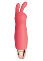 Load image into Gallery viewer, Bodywand Mini Vibes Hop Rechargeable Silicone Clitoral Stimulator - Orange
