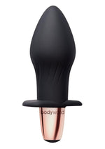 Load image into Gallery viewer, Bodywand Mini Vibes Pop Rechargeable Silicone Clitoral Stimulator - Black