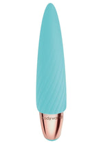 Load image into Gallery viewer, Bodywand Mini Vibes Tip Rechargeable Silicone Clitoral Stimulator - Green
