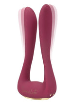 Load image into Gallery viewer, Bodywans Socialite Marquis Rechargeable Silicone DP Vibrator
