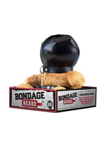 Load image into Gallery viewer, Bondage Bearz Gimpy Glen Stuffed Animal - Black/Brown
