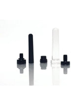 Load image into Gallery viewer, Boneyard The Skwert Silicone Douche Adaptor Kit Set Of - Black - 5 Pieces
