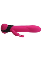 Load image into Gallery viewer, Bonnie and Clyde Rechargeable Silicone Rabbit Vibrator
