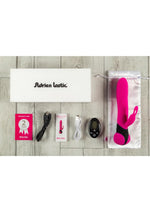 Load image into Gallery viewer, Bonnie and Clyde Rechargeable Silicone Rabbit Vibrator
